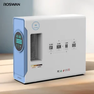 OEM 1000GPD 7 Stage Tankless RO Water Purifier TDS Monitor Smart Touch Zero Water Under Sink System for Restaurant