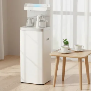 OEM 100GDP RO Purification System 6-Stage 6-Stage Hot Cold Electric Plastic Freestanding Water Dispenser for