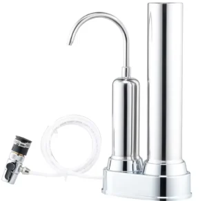 OEM 304 Stainless Steel 2 Stage Counter Top Water Filter
