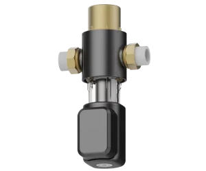 OEM Anti-Scale Whole House Water Prefilter with Descaler Filter Element Auto Backwash Clear Housing