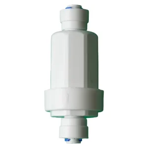 OEM Custom 96.7 x 39.5 mm POM Housing Stainless Steel Fine Mesh 1/4 Inline Water Filter for Kitchen Appliance Replacement