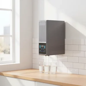 OEM Customized High Capacity 800GPD RO System Smart Under Counter Large Flow Rate Electric Hotel Household Water Purifier Filter