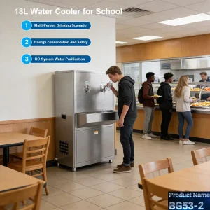 OEM Electric Hot and Cold Stainless Steel Commercial Water Dispenser for School and Household Use