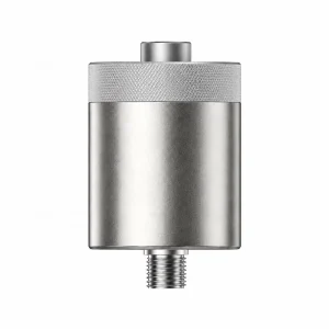 OEM G1/2 Inline Shower Water Filter for Hard Water with Activated Carbon KDF Vitamin C Replaceable Cartridge