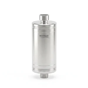OEM Luxury Chrome Plated Shower Water Filter KDF55 Vitamin C ACF Reducing Residual Chlorine For Skin Care Household