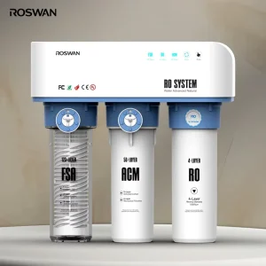 OEM/ODM 1000GPD 6-Stage Tankless RO Water Purifier Under Sink Self-Cleaning Reverse Osmosis System for Kitchen
