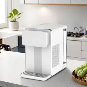 OEM & ODM Free Install Desktop Water Dispenser Hot and Cold Water Purifier System Countertop Home Appliance with Water Filter