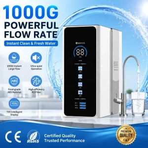 OEM ODM High Quality Whole Home Water Filtration System Drinking 5 7 Stage Tankless RO Water Filter Purifier Machine for Home