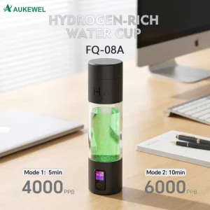 OEM ODM Portable 4000ppb 6000ppb PEM Water Electrolysis Hydrogen Rich Water Generator Cup