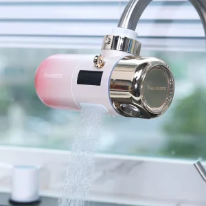 OEM Portable Mini Faucet Filter Skincare pink Scale Inhibition Nino Bubble Water Filter Purification