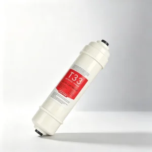 OEM Reverse Osmosis 10 Inch Inline Carbon Block Filter Cartridge, Big 33, 0.5 Micron, 100 GPD, Hotel and Household