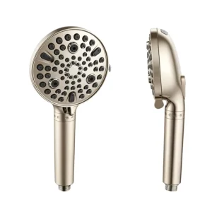OEM Service High Pressure Handheld Shower Head 9 Function Water Saving Filter Shower Head ABS Plastic Bathroom Faucet