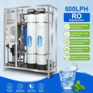 OEM Service Mini RO Water Plant 500LPH Industrial Reverse Osmosis System Water Treatment Machine Water Purifier