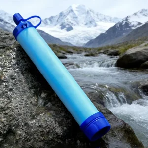 On-Demand Drinking Activated Carbon Filtration Eco-Friendly Lightweight Outdoor Water Purifier Tube Immediate Use On-the-Go