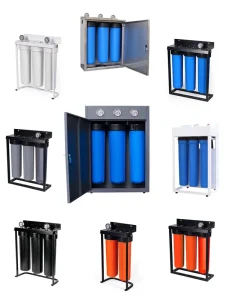 Online Supplier 3 Stage Water Filter System with 20*4.5 Inch Big Blue with Shell Jumbo Water Filters Australian Market