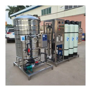Osmosis Inversa RO Plant 1000 L/H Water Purification Machine Water Treatment Machinery Reverse Osmosis Water Filter System