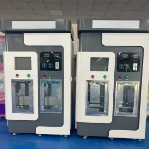 Outdoor 400 GPD Water Dispenser Vending Machine Coin/Bill/Credit Card Operation SDK Function