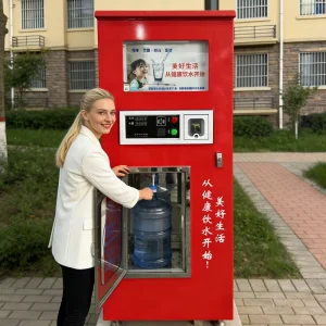 Outdoor Automatic Water Vending Machine Multi-Function Purified Drinking Water Vending Equipment Factory