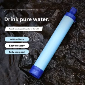 Outdoor Camping Emergency Water Filter for Direct Drinking and Sterilization