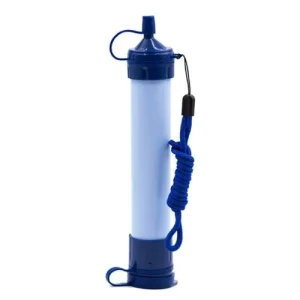 Outdoor Camping Hiking Emergency Survival Personal Water Filter Straw Drinking Purifier