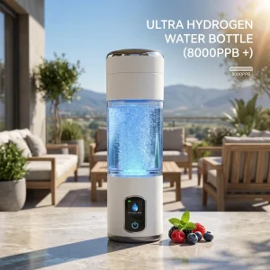Outdoor Camping Hydrogen Tumbler Multifunctional Ionizer 2500mAh Large Capacity Sports Hydrogen Water Generator Bottle 8ppm