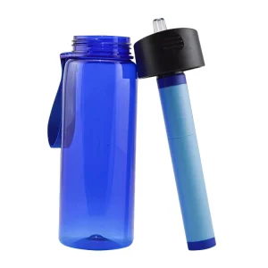 Outdoor Portable Direct-Drinking Water Purifier with Plastic Filter for Water Bottles