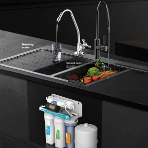 Outdoor Portable Reverse Osmosis System 5 Stage Bacteria Filtering for Camping RV Fresh Water Supply