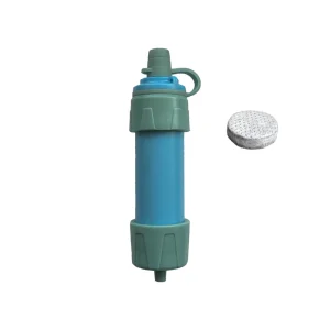 Outdoor Portable Survival Water Purification Filter Straw (ABS BPA Free) Durable for Outdoor Camping Hiking Fishing