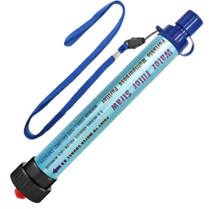 Outdoor Portable Water Purifier and Individual Water Filter Straw for Drinking Water