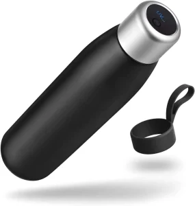 Outdoor Self-Cleaning Insulated Stainless Steel Water Bottle with UV Water Purifier