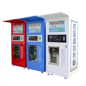 Outdoor Self-Service Cold Water Vending Machine with 220V Pump