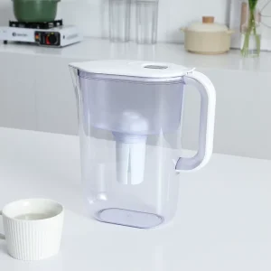 Outdoor Water Filter Pitcher 3.5L Portable Alkaline Water Jug Camping Hiking Travel Essential Manual Power
