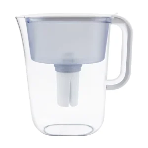 Outdoor Water Filter Pitcher 4L Portable Alkaline Water Jug for Camping Hiking and Travel Manual