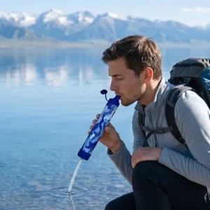 Outdoor Water Filter Straw Water Purifying Device Portable Personal Water Filtration Survival