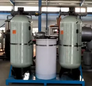 PLC Controlled Automatic Water Softener System for Factory Use