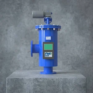 PLC-Controlled Self-Cleaning Carbon Steel Water Filter Pressure Vessel 100 Micron 20000L/h for Industrial Use
