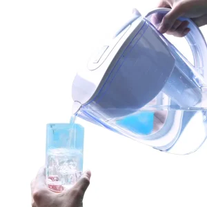 PP Bottle Alkaline Water Ionizer and Filter Pitcher with Double Filtration