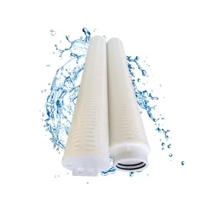 PP High Flow Water Filter Cartridge ISO9001 Certified 1000 LPH Max Capacity for Industrial Water Treatment