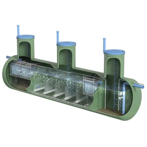 PP Integrated Sewage Treatment Plant Wastewater Treatment Plant Waste Water Treatment Lamella Clarifier Dissolved air Flotation