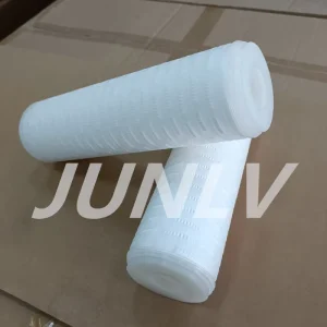 PP Material 10-Inch Pleated Membrane Water Filter Cartridge for Water Treatment Machinery