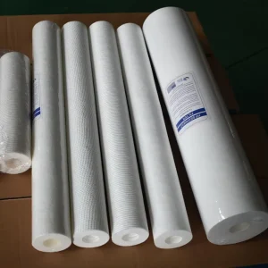PP Melt Blown Filter Cartridge 1 Micron 40 Inch Length Sediment Water Treatment Pressure Vessel Engine Reverse Osmosis