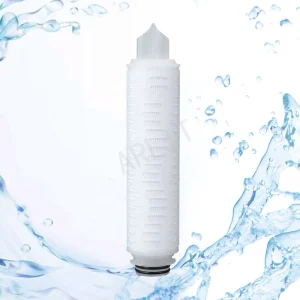 PP Micropore Industrial Pleated Filter Cartridge 10″ High Flow With Relatively Filtration Efficiency For Wine And Beer Industry