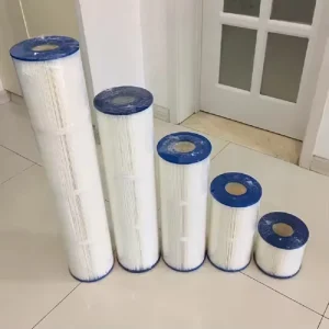 PP Pleated 200 GPD 1/5/10 Micron Water Filter Cartridge for Household Reverse Osmosis Drinking Water Filtration