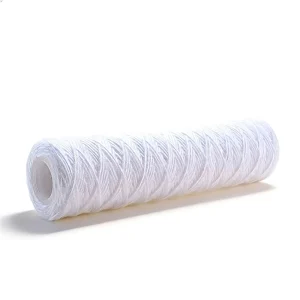 PP Polypropylene Sediment String Wound Water Filter Cartridge 10 Inch