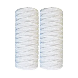 PP Polypropylene Sediment String Wound Water Filter Cartridge 10 Inch for Water Filtration Pretreatment