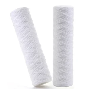 PP String Wound Filter Cartridge, 10-Inch Outer Diameter, 2.5-Inch Inner Diameter, Replacement