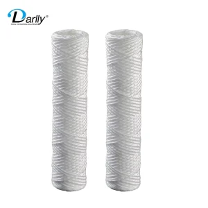 PP String Wound Filter Cartridge Sediment Cotton Filter 10 Inch 5 Micron Osmosis Reverse RO System Water