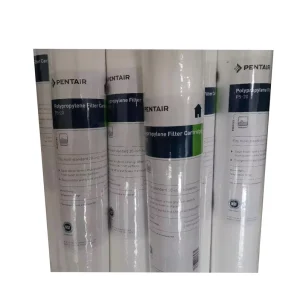 PP Water Filter Cartridge 2.5inch Diameter 20inch Length 1 10 Micron Filtration 1000L Hour Capacity