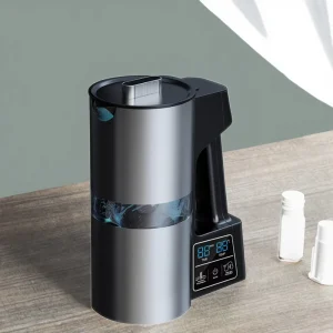 PUREFLOW 1.8 Liter Large Capacity Hydrogen Water Kettle Generator Electric SPE PEM Technology for Household Use Desktop Model
