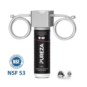 PUREZA S003 OEM ODM Filter Replacement NSF53/372 Water Purifier 0.01 Mm Ultra Filtration Under-Sink Water Filter System